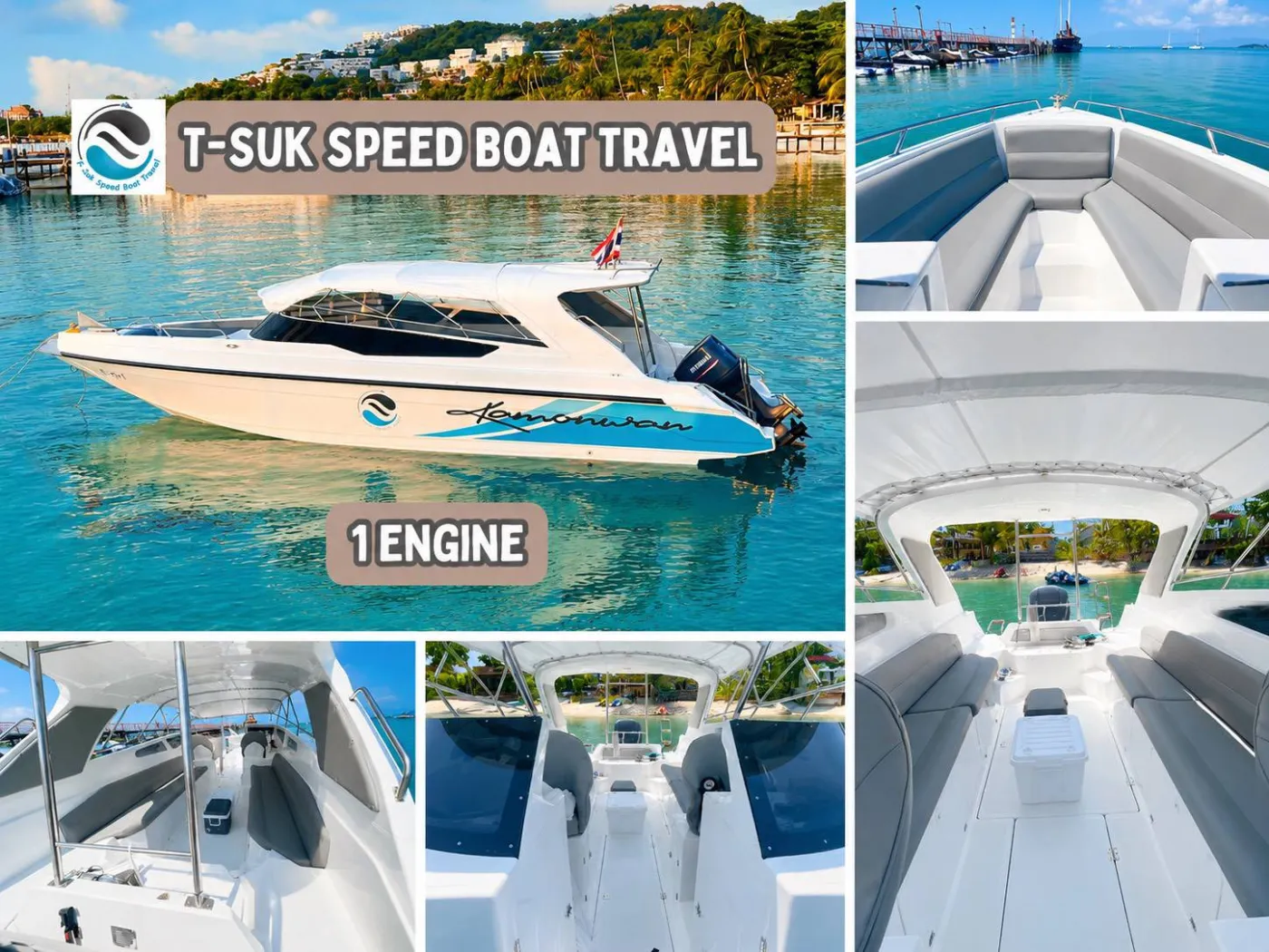 T-Suk single-engine speedboat