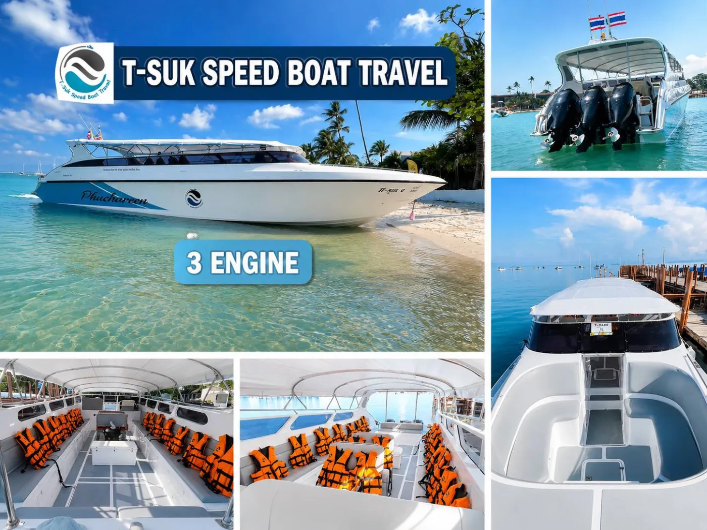 T-Suk triple-engine speedboat